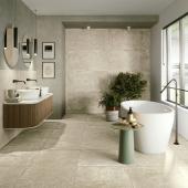 bezs loft modern ko vilagos hosszukas bezs nagymeretu burkolat terasz kulter jarolap padlolap furdoszoba csempe fagyallo csuszamentes isla i-stone hullamos elu minimal stilusu burkolatok lameridiana lakberendezesi bolt.jpg